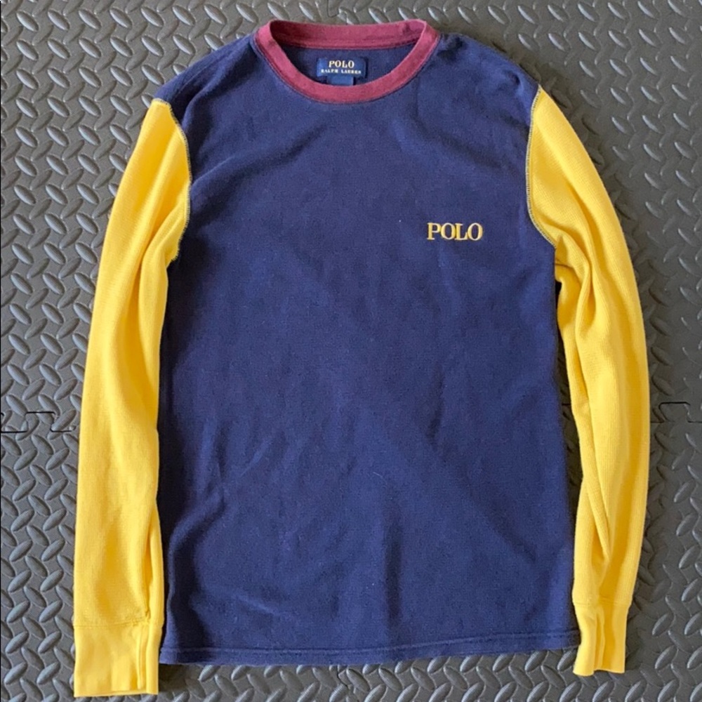 Medium Men Ralph Lauren Polo Navy Blue Sweater